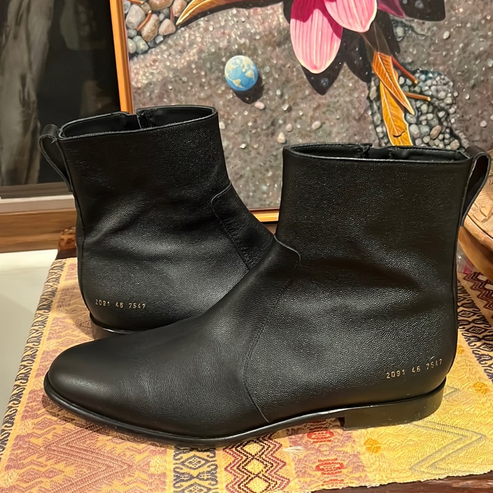 Common Projects X Robert Gelleri Black leather Boots